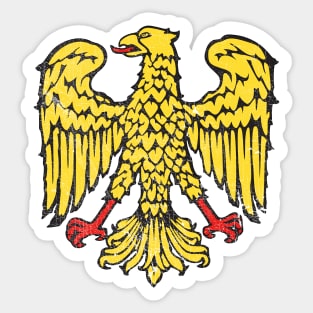 Friuli Eagle Coat of Arms / Vintage Style Sticker